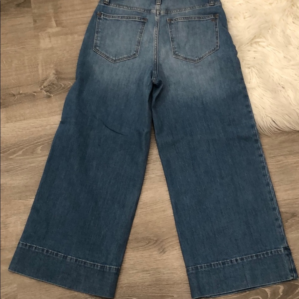 NWT Madewell wide leg crop jeans - Picture 11 of 11